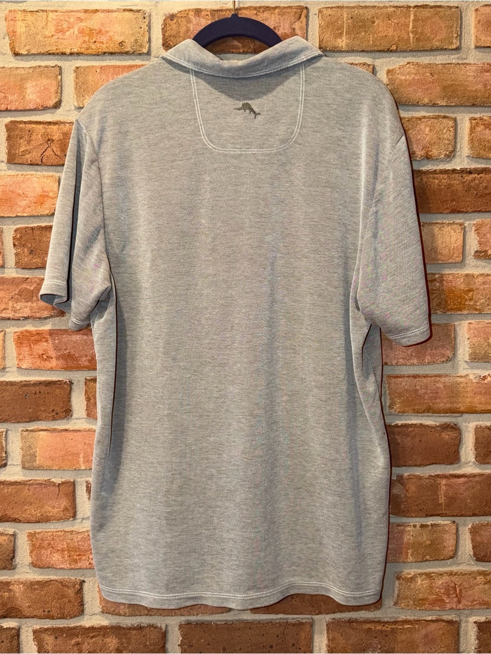 Tommy Bahama Short Sleeve Gray Polo ✨🌴 - Picture 6 of 6